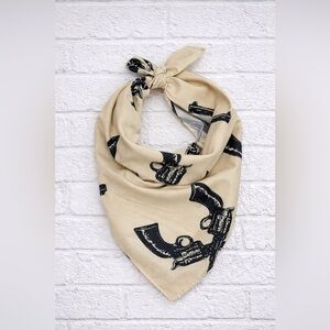 🌈 Bandana with Black Gun Print